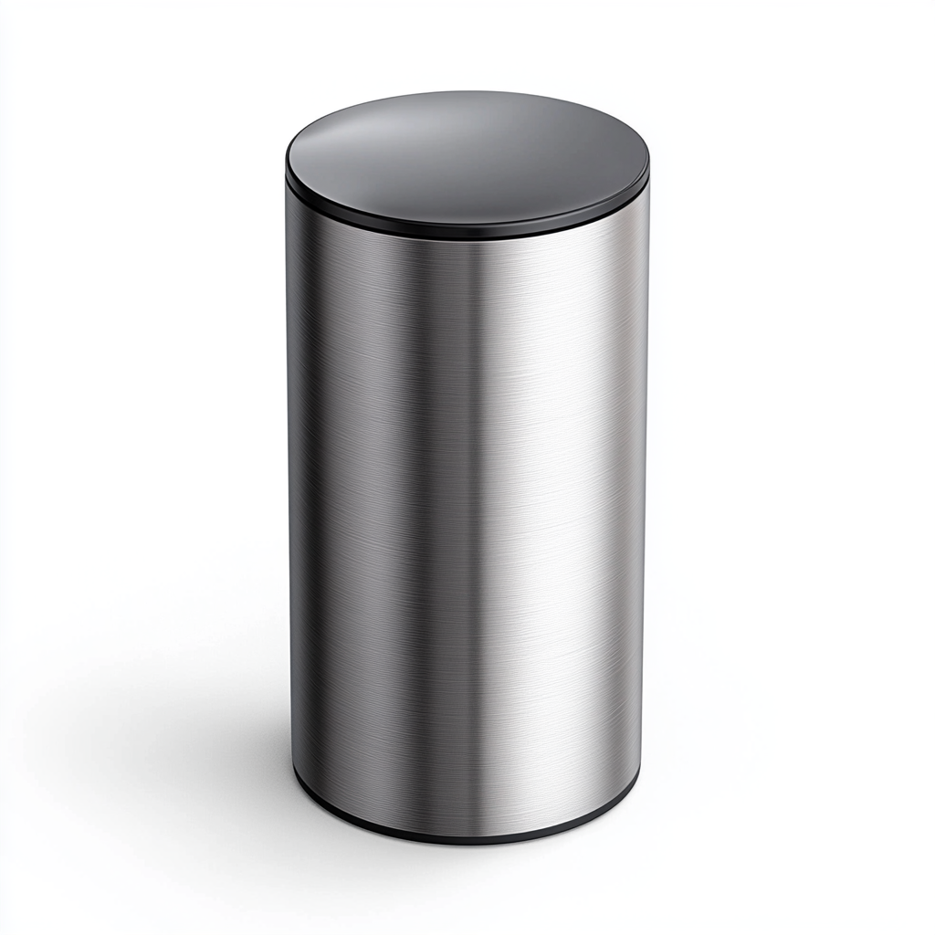 Staky Smart Trash Can - 13 Gallon Automatic Infrared Sensor Bin - Professional Grade Stainless Steel - Fingerprint Resistant - For Kitchen & Office