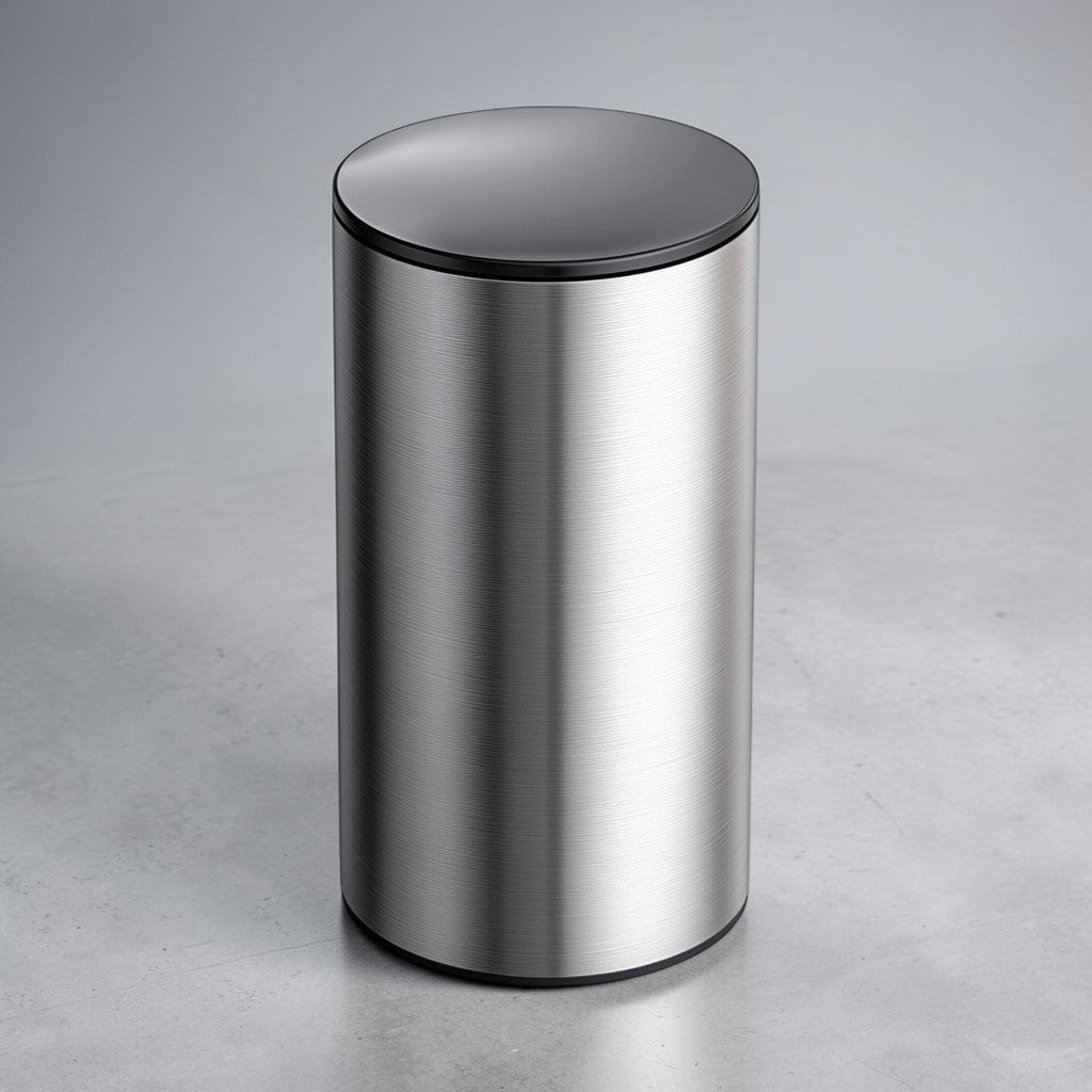 Staky Smart Trash Can - 13 Gallon Automatic Infrared Sensor Bin - Professional Grade Stainless Steel - Fingerprint Resistant - For Kitchen & Office
